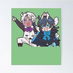 The Case Study Of Vanitas Chibi Anime Merch Poster