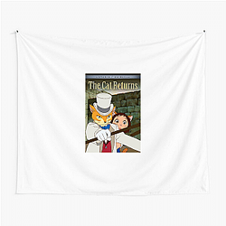 The Cat Returns Merch Collection The Cat Returns Tapestries
