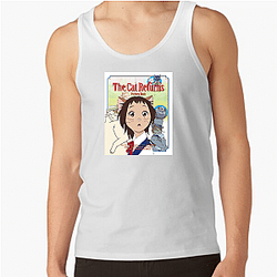 The Cat Returns Fan Art The Cat Returns Tank Tops