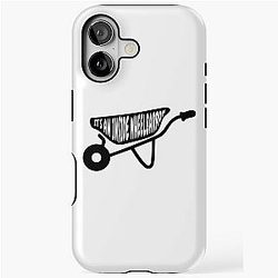 It's an Inside Wheelbarrow - The Chair Company Inspired Quote Design iPhone Case
