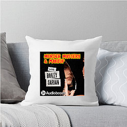 The Criminal Makeup Podcast host Danielle Kirsty The Criminal Makeup Pillows Cover