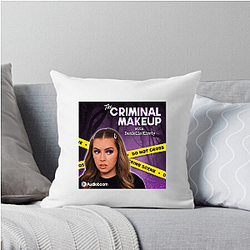 The Criminal Makeup Podcast is True Crime The Criminal Makeup Pillows Cover