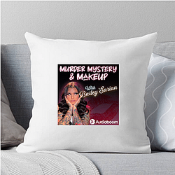 The Criminal Makeup Podcast covers cases The Criminal Makeup Pillows Cover