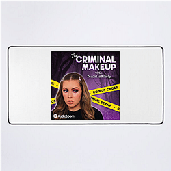 The Criminal Makeup Podcast is True Crime The Criminal Makeup Mouse Pads