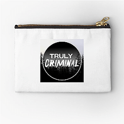 The Criminal Makeup Podcast explores minds The Criminal Makeup Zipper Pouches