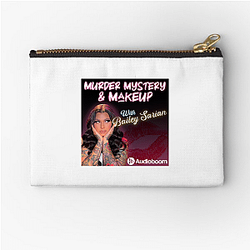 The Criminal Makeup Podcast covers cases The Criminal Makeup Zipper Pouches