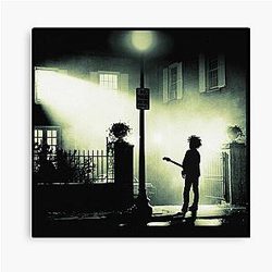 The Cure x The Exorcist Mashup Canvas Print