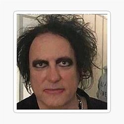 Robert Smith The Cure Sticker