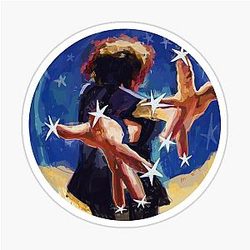Robert Smith The Cure Under The Stars Sticker