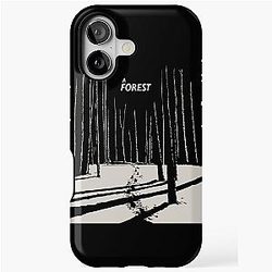 The Cure A Forest Winter iPhone Tough Case