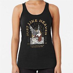The Cure Just Heaven Racerback Tank Top