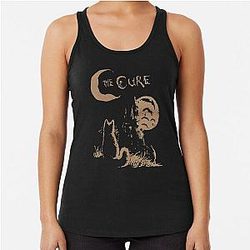 The Cure for Cat Lovers Racerback Tank Top