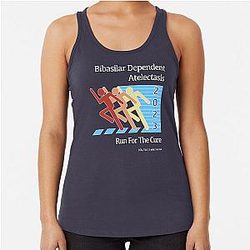 Basilar Dependent Atelectasis Racerback Tank Top