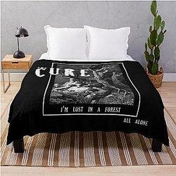 The Cure Art Throw Blanket