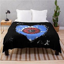 The Cure 1992 Tour Throw Blanket