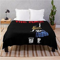 The Cure Red Throw Blanket