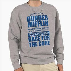 Dunder Mifflin Pullover Sweatshirt for the Cure