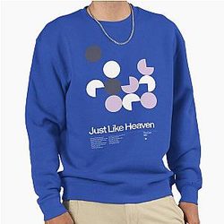 The Cure Just Like Heaven 1987 New Wave song Minimalistic Swiss Graphic Design Poster Sweatshirt
