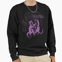 The Cure Lovecats Album Cover Vintage 90s Pullover Sweatshirt