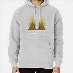 The Cure - A Forest 1980 New Wave Swiss Graphic Design Hoodie