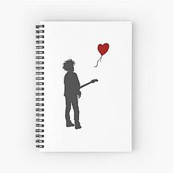 Robert Smith Spiral Notebook