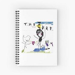 The Cure Spiral Notebook
