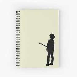 The Cure Robert Smith Spiral Notebook