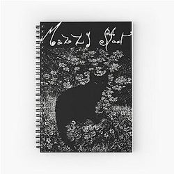The Cure Vintage Cat Spiral Notebook
