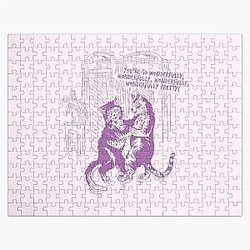 The Cure Love Cats Album Cover Vintage 90s Jigsaw Puzzle