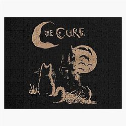 The Cure Cat 90S Indie Rock Band Jigsaw Puzzle