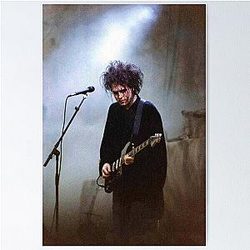Robert Smith The Cure Poster