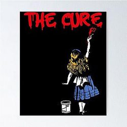 The Cure Red Poster