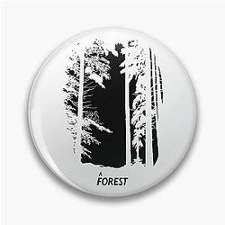 The Cure A Forest Pin