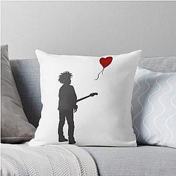 ROBERT THE BANKSY SMITH Throw Pillow
