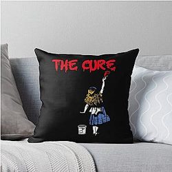 The Red Cure Throw Pillow