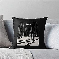 The Cure for a Winter Throw Pillow