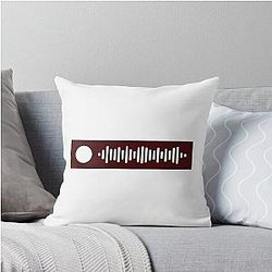 Lullaby The Cure Spotify Throw Pillow