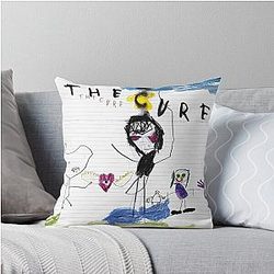 The Cure Throw Pillow