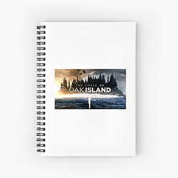 The Curse Of Oak Island Merch The Curse Of Oak Island Notebook