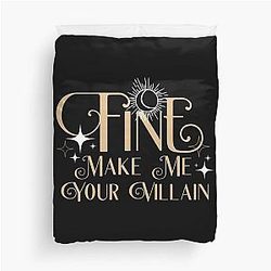 Fine Make Me Your Villain The Darkling Shadow Bone Duvet Cover