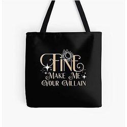 Fine Made Me Your Villain, The Darkling, Shadow and Bone All Over Print Tote Bag