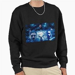 The Darkling Shadow Bone Dark Smoke Pullover Sweatshirt