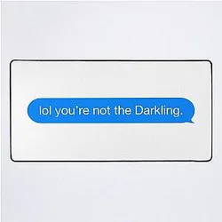 You're not the Darkling. Desk Mat
