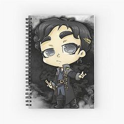 The Darkling General Kirigan Spiral Notebook