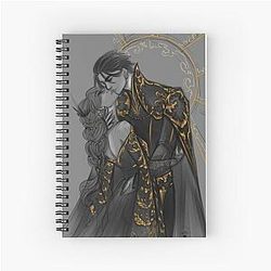 The Darkling and Alina Spiral Notebook