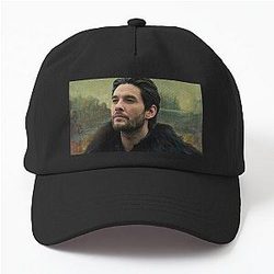 the darkling at the louvre Dad Hat