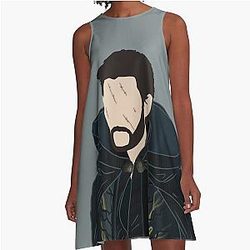The Darkling Shadow Bone A-Line Dress