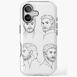 Ben Barnes as the Darkling and Bone iPhone Tough Case