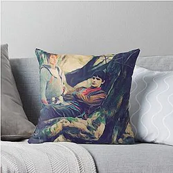 In the Darkling Woods Throw Pillow