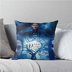 The Darkling Shadow and Bone Dark Smoke Throw Pillow
